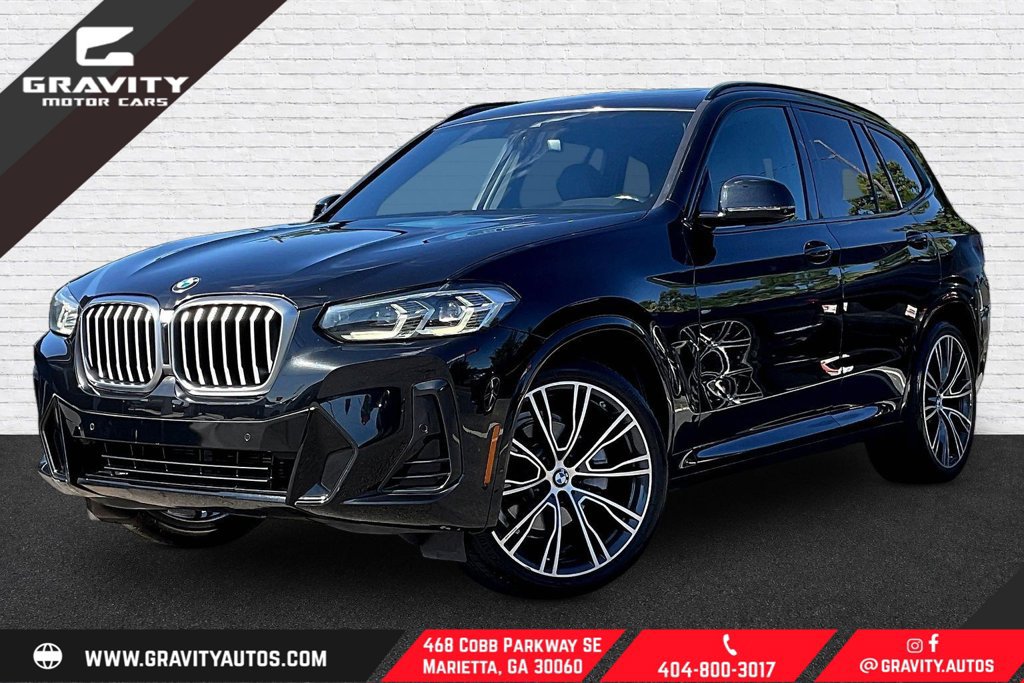 Used 2022 BMW X3 sDrive30i w/ M Sport Package 2