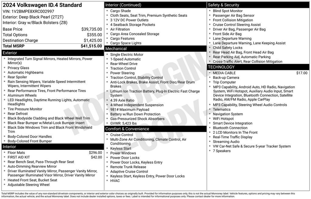 Used 2024 Volkswagen ID.4 2WD image 17