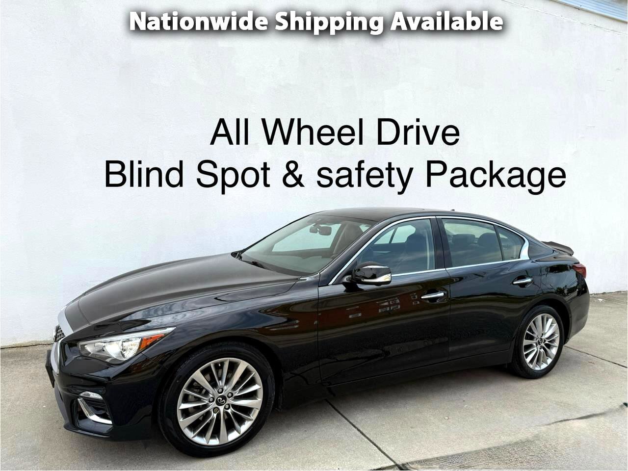 Used 2021 INFINITI Q50 Luxe