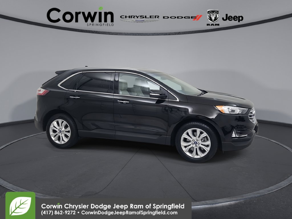 Used 2020 Ford Edge Titanium w/ Class II Trailer Tow Package AWD/4WD 360° Tour