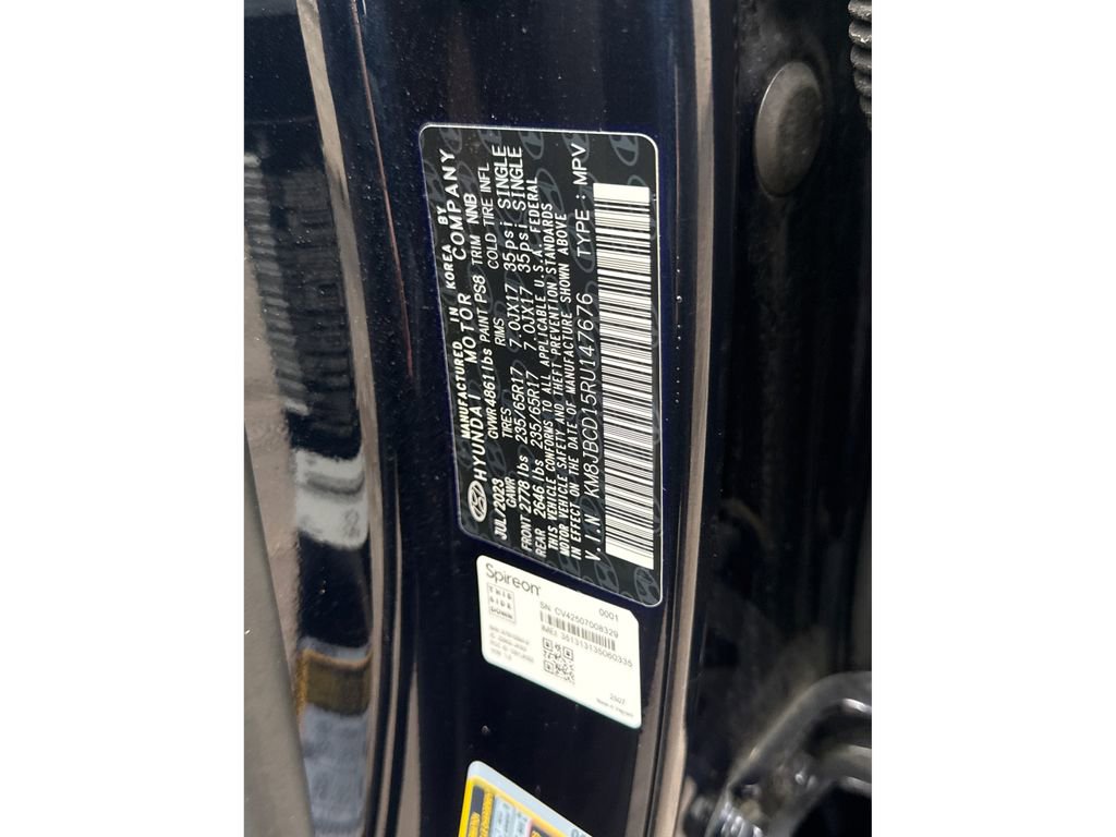 Used 2024 Hyundai Tucson Blue image 15