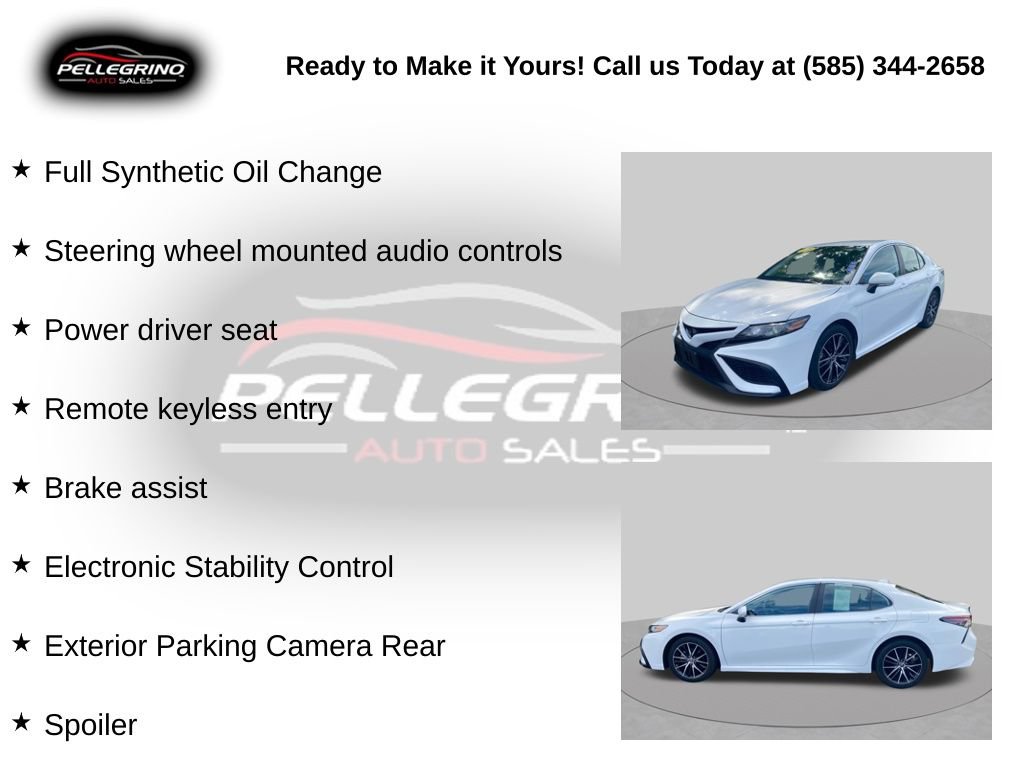 Used 2023 Toyota Camry SE FWD video 5