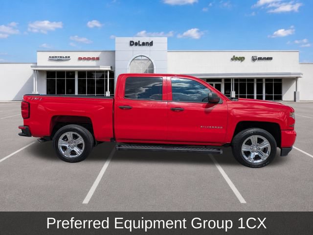 Used 2018 Chevrolet Silverado 1500 Custom w/ Custom Value Package AWD/4WD image 4