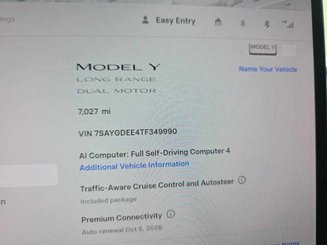 Used 2026 Tesla Model Y Long Range AWD/4WD image 7