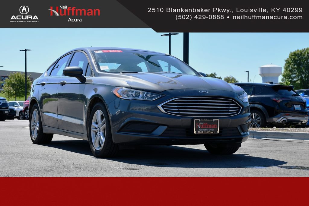 Used 2018 Ford Fusion SE w/ Fusion SE Technology Package FWD image 1