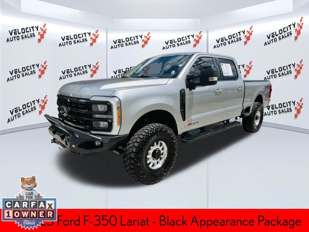 Used 2023 Ford F350 Lariat w/ Black Appearance Package AWD/4WD image 9