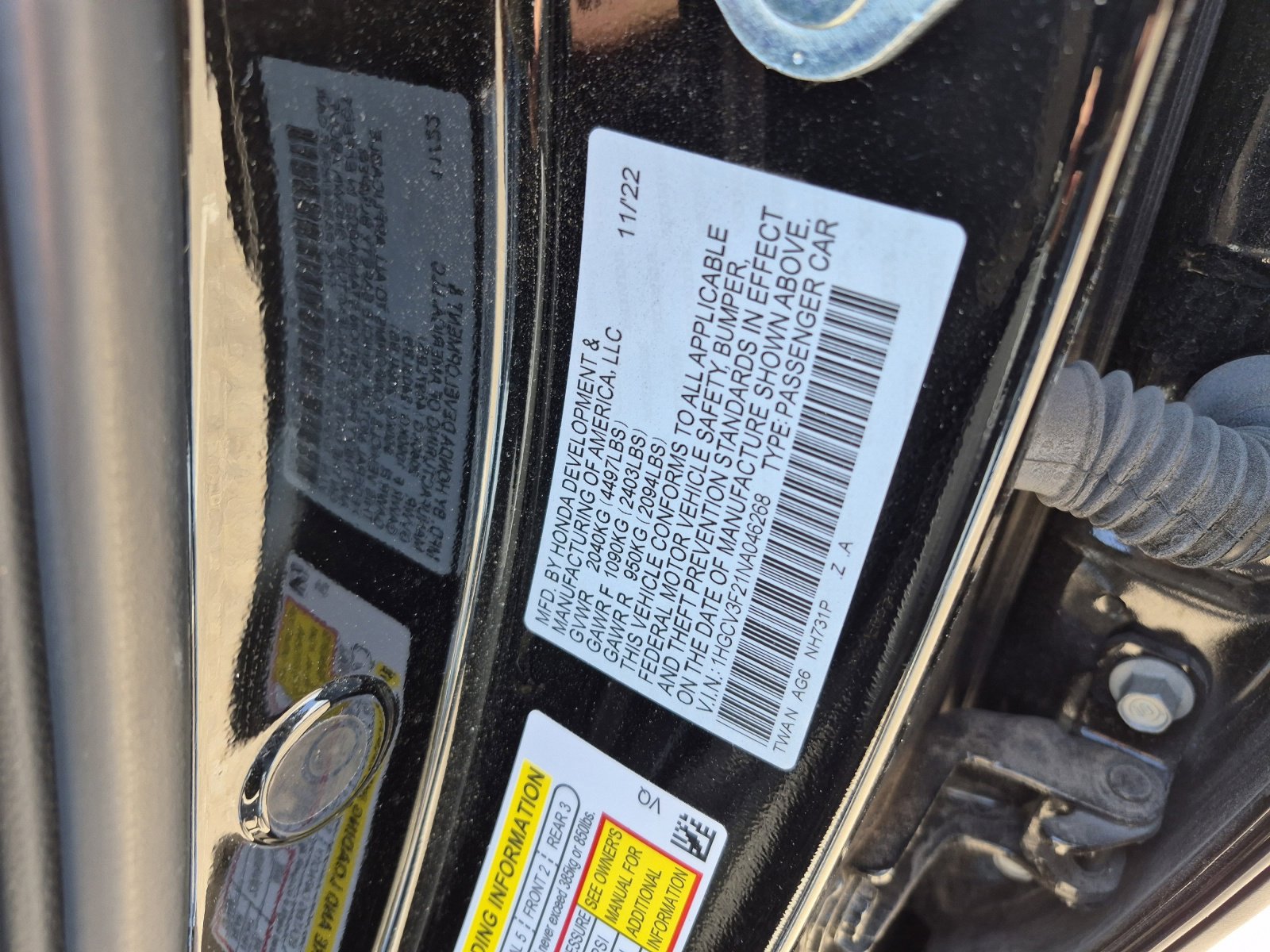 Used 2022 Honda Accord Sport image 25