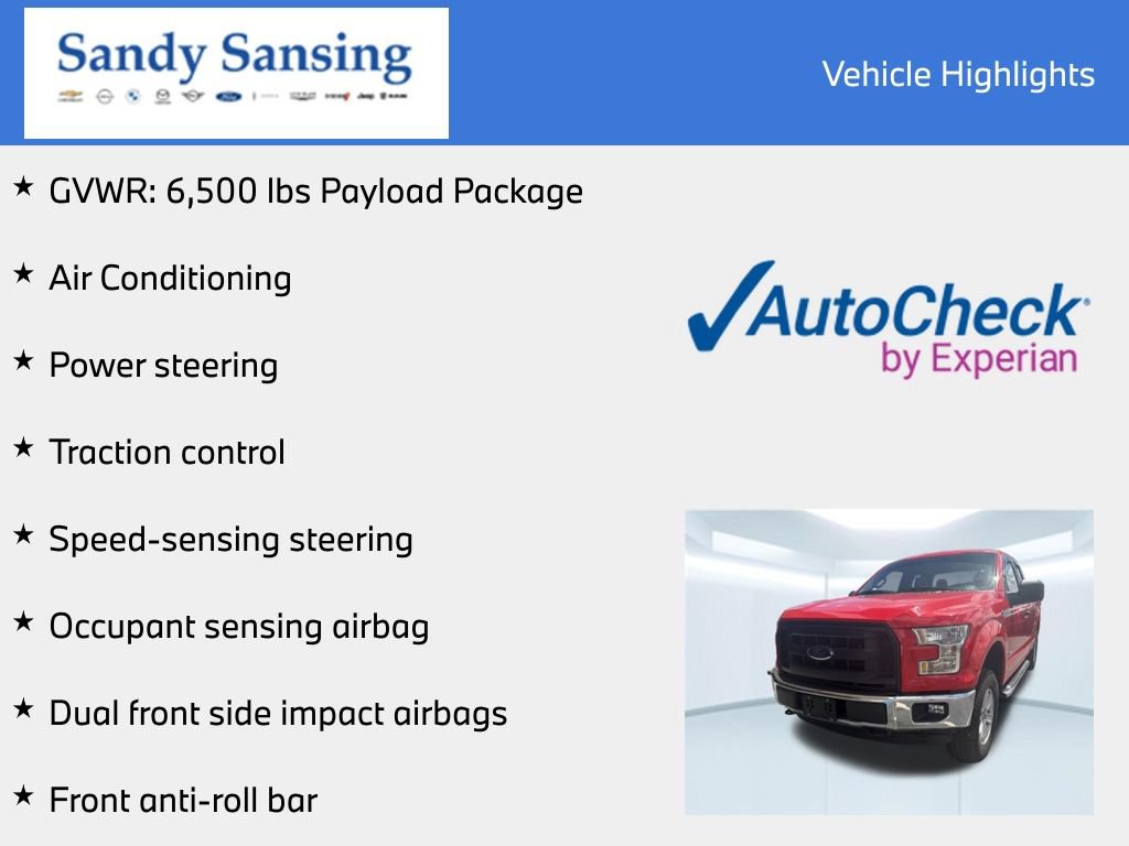Used 2016 Ford F150 XL w/ Equipment Group 101A Mid AWD/4WD image 7