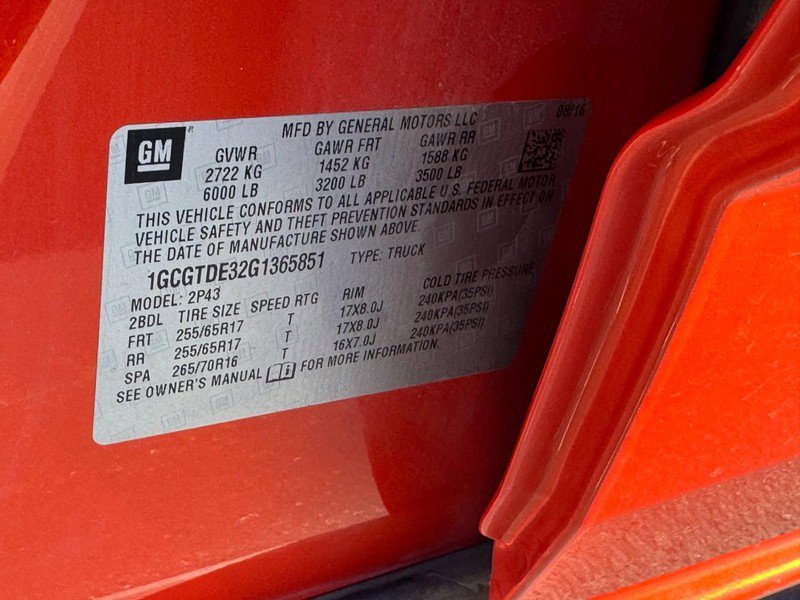 Used 2016 Chevrolet Colorado Z71 image 24