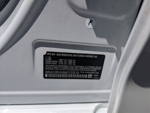Used 2021 BMW 530i w/ Convenience Package RWD image 28
