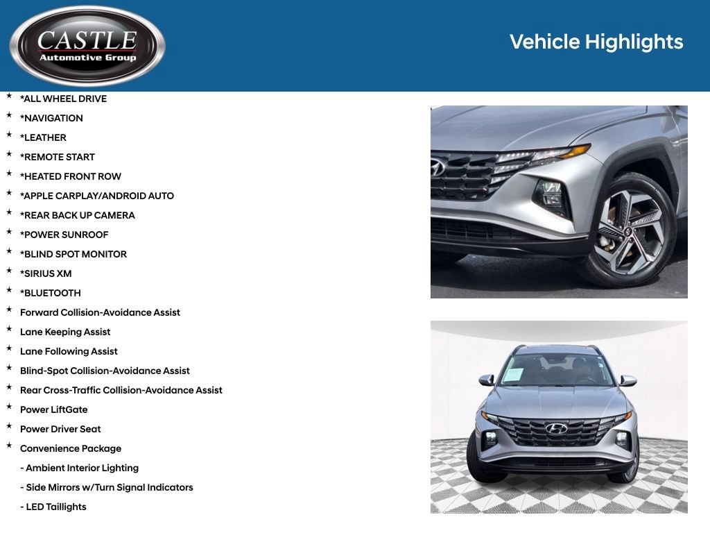 Used 2024 Hyundai Tucson SEL w/ Convenience Package AWD/4WD image 3