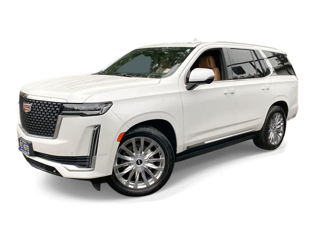 Used 2021 Cadillac Escalade Premium Luxury w/ Driver Assist Tech Package AWD/4WD image 1