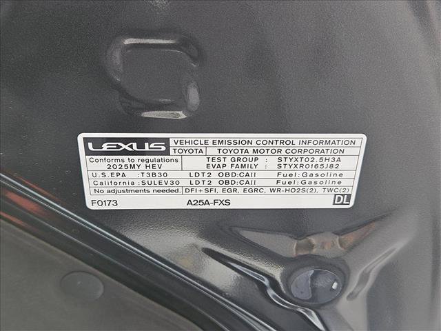 Used 2025 Lexus RX 350h w/ Convenience Package AWD/4WD image 25