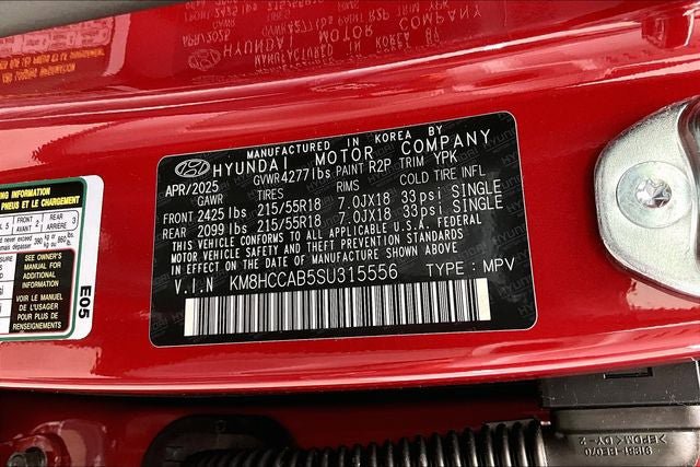 Certified 2025 Hyundai Kona SEL AWD/4WD image 18