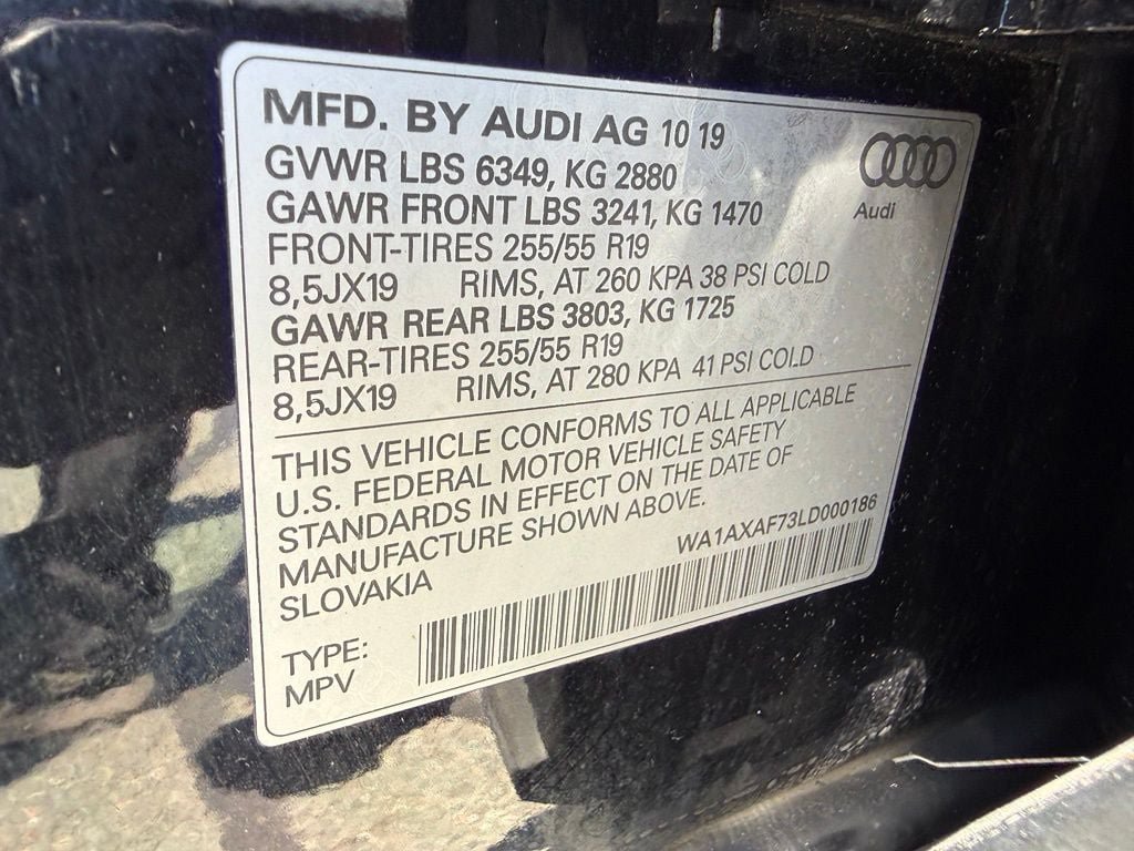 Used 2020 Audi Q7 3.0T Premium w/ Convenience Package AWD/4WD image 38