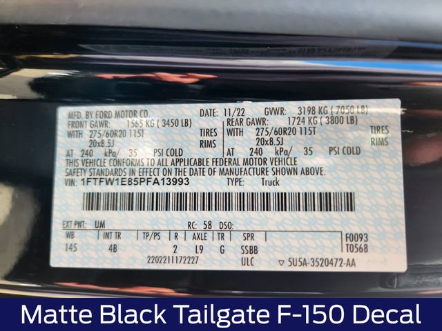 Certified 2023 Ford F150 XLT w/ Equipment Group 302A High AWD/4WD image 28