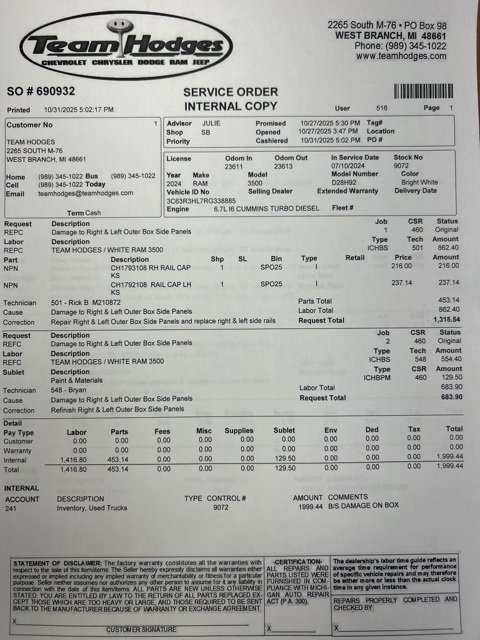 Used 2024 RAM 3500 Big Horn image 5