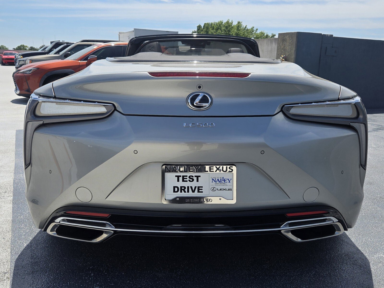 Used 2024 Lexus LC 500 Convertible w/ Touring Package RWD image 4