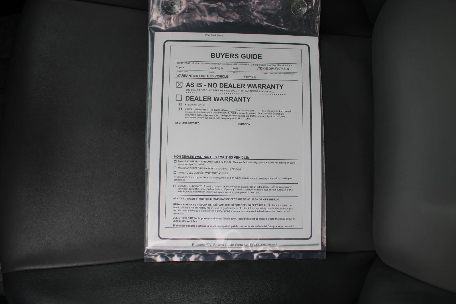 Used 2015 Toyota Prius Prime Advanced image 45