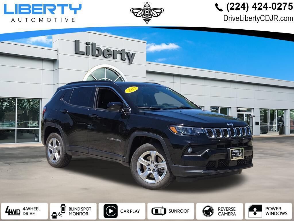 Certified 2023 Jeep Compass Latitude w/ Sun and Sound Group