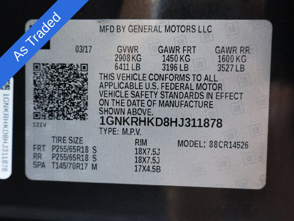 Used 2017 Chevrolet Traverse LT FWD image 40