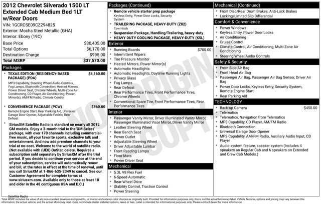 Used 2012 Chevrolet Silverado 1500 LT RWD image 12