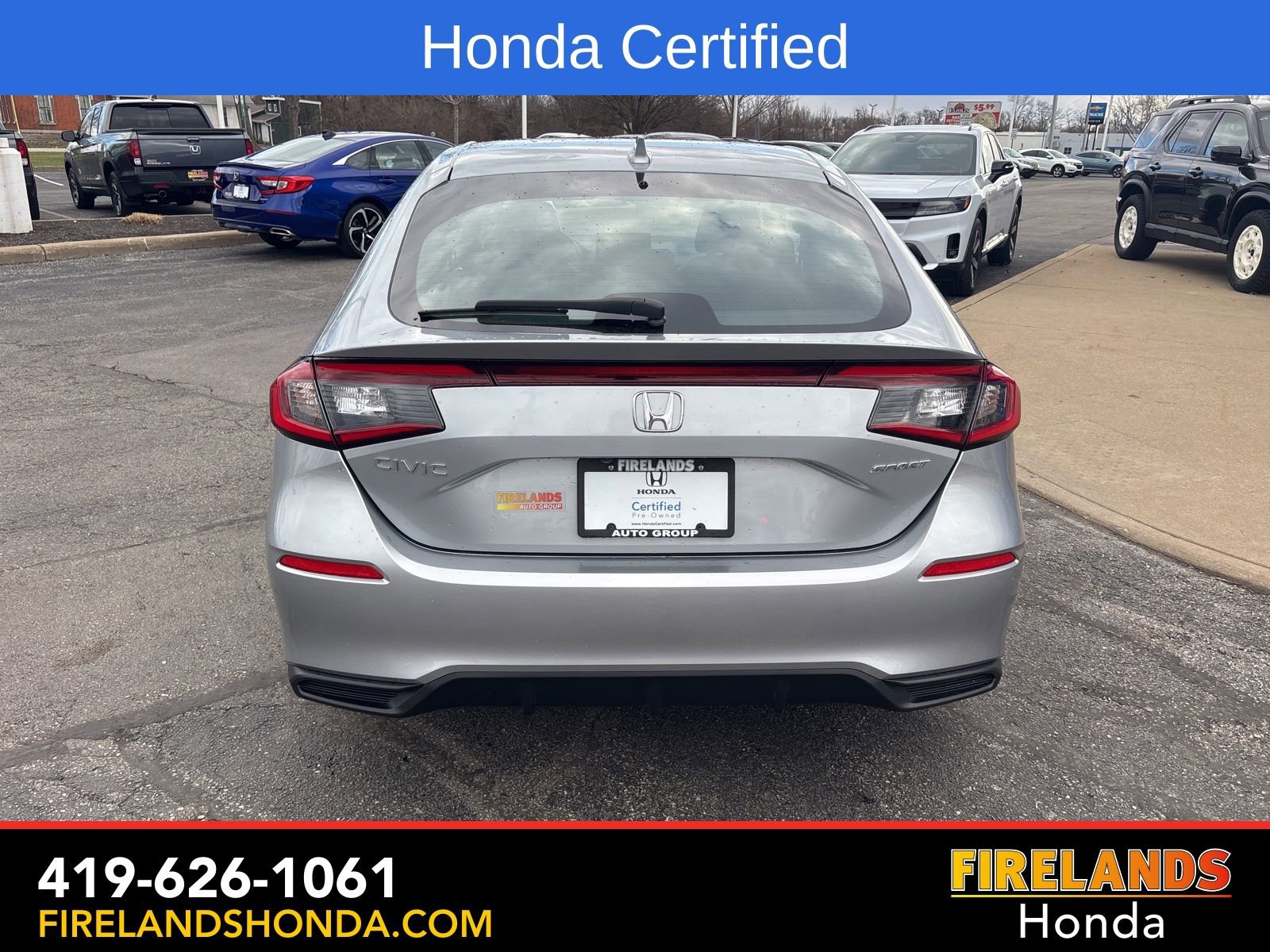 Certified 2025 Honda Civic Sport image 3