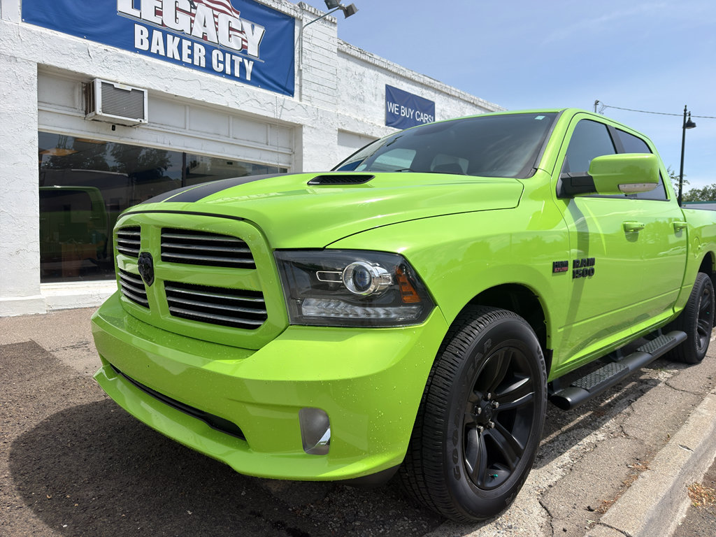 Used 2017 RAM 1500 Sport w/ Sublime Green Sport Package AWD/4WD image 3