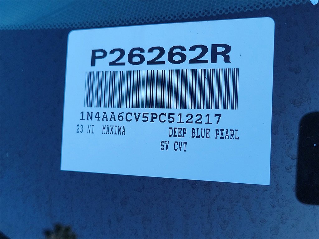 Used 2023 Nissan Maxima SV w/ Floor Mat Group image 30