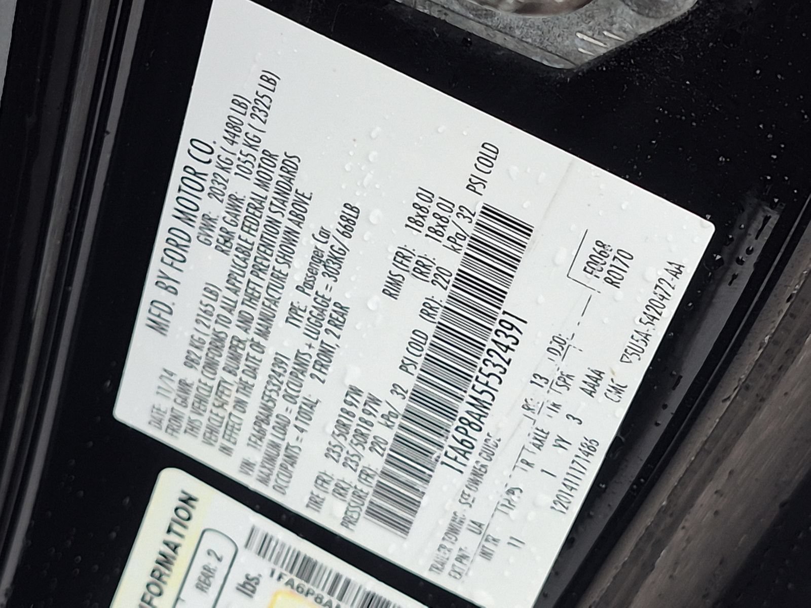 Used 2015 Ford Mustang Coupe w/ Equipment Group 051A RWD image 29