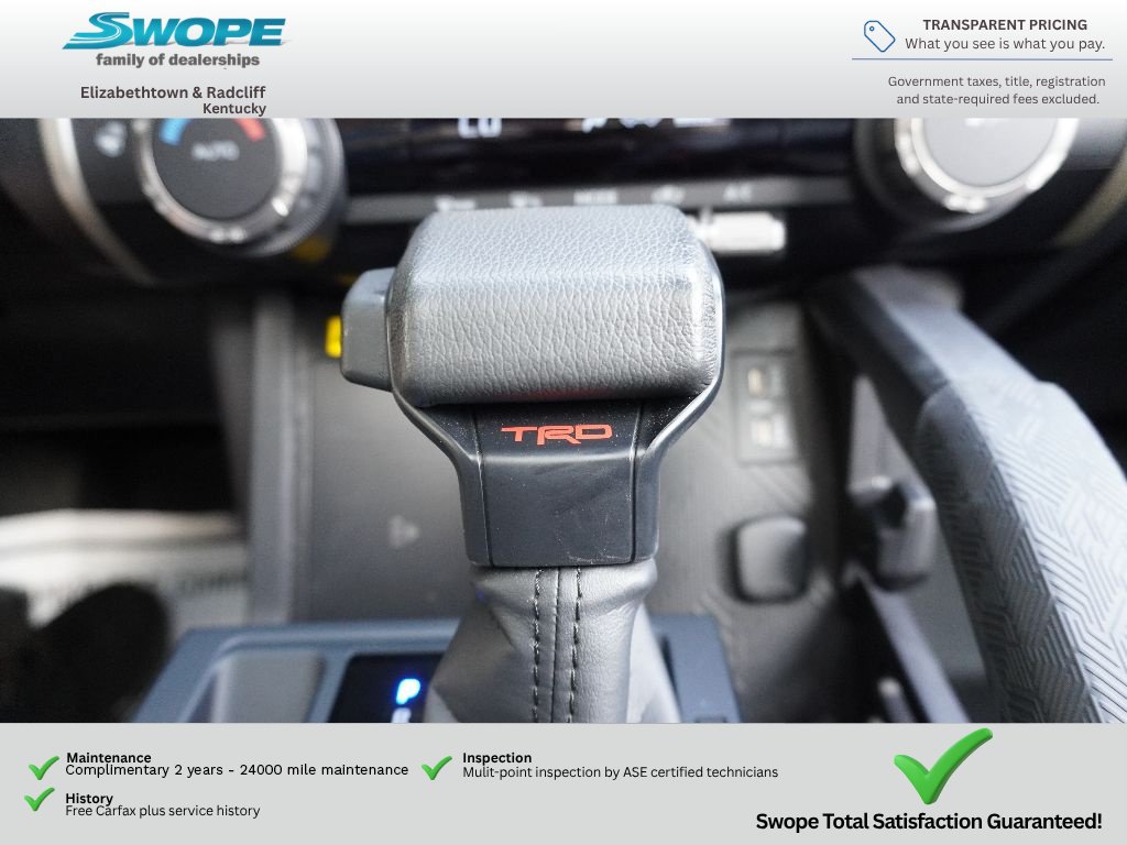 Certified 2025 Toyota Tacoma TRD Off-Road w/ TRD Off Road Upgrade Package AWD/4WD image 21