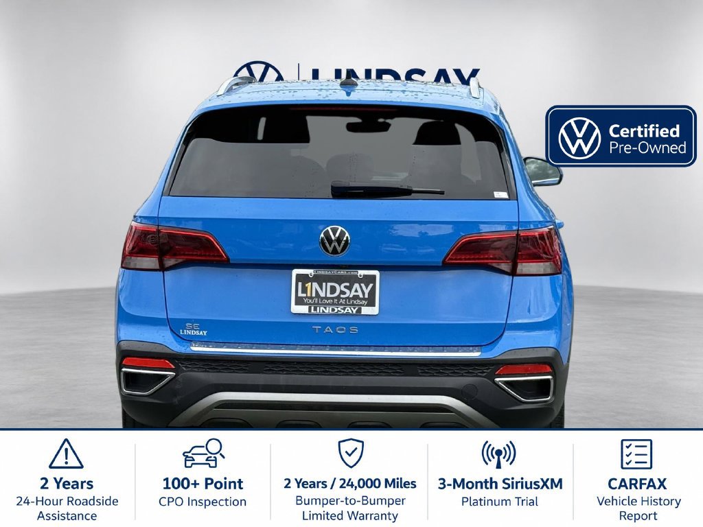Certified 2023 Volkswagen Taos SE w/ Panoramic Sunroof Package FWD image 5