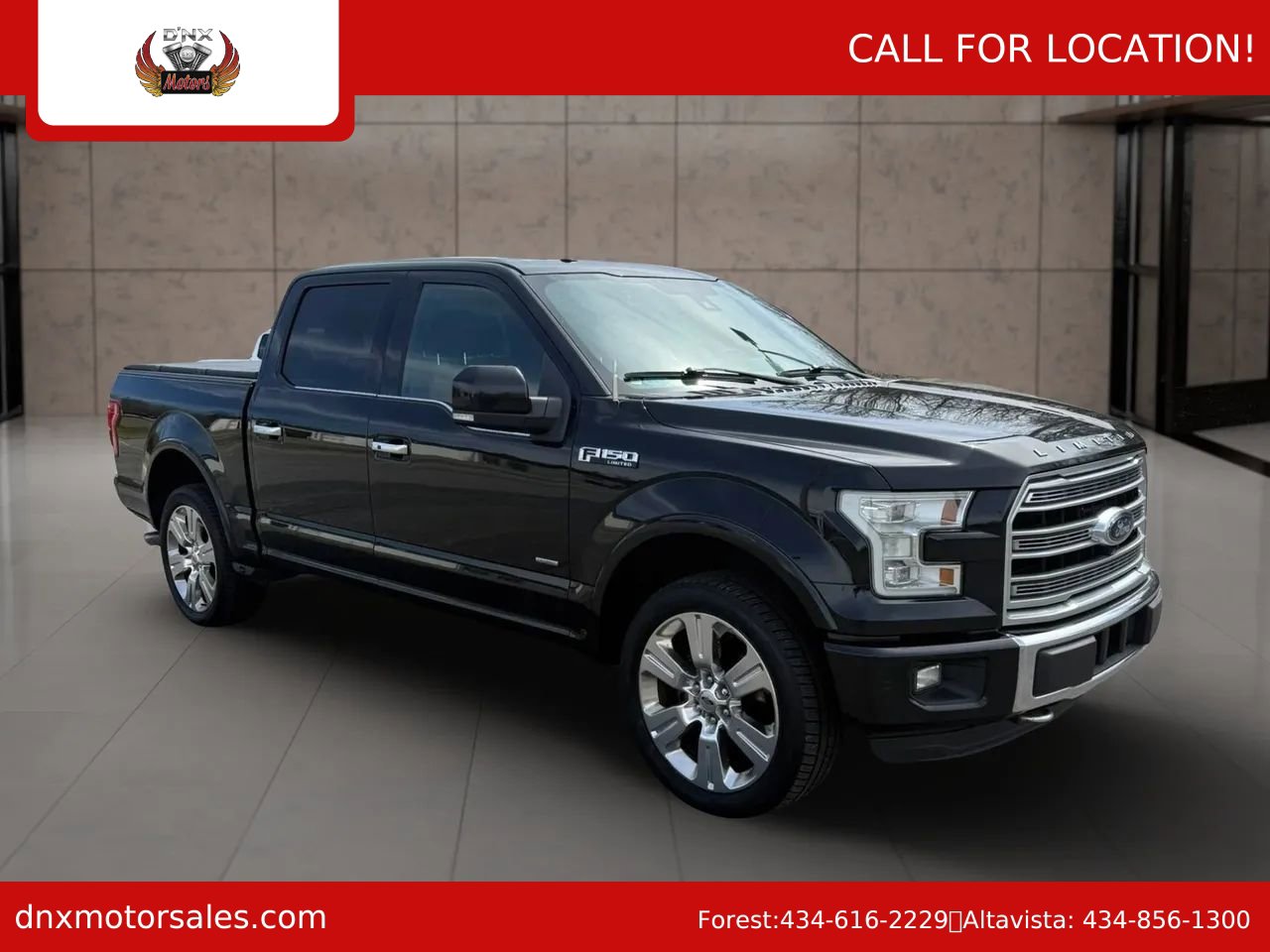 Used 2016 Ford F150 Limited w/ Trailer Tow Package image 7