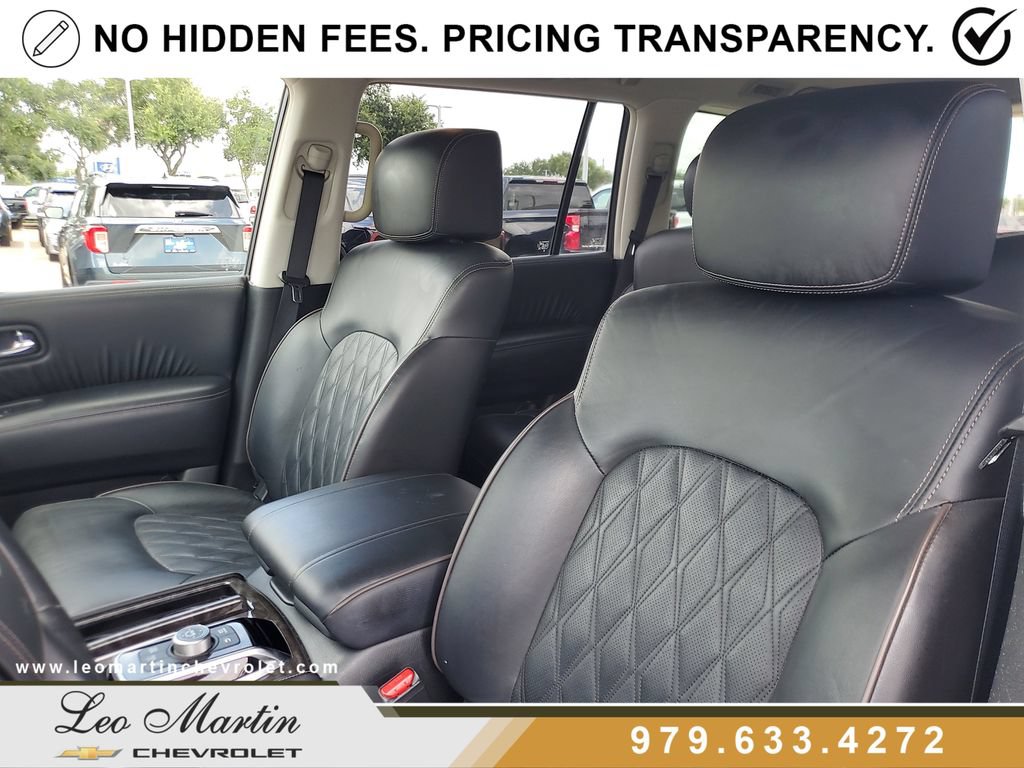 Used 2021 Nissan Armada Platinum w/ Captain's Chairs Package RWD image 16