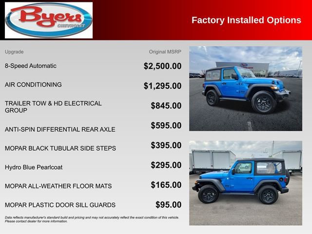 Used 2021 Jeep Wrangler Sport AWD/4WD image 10