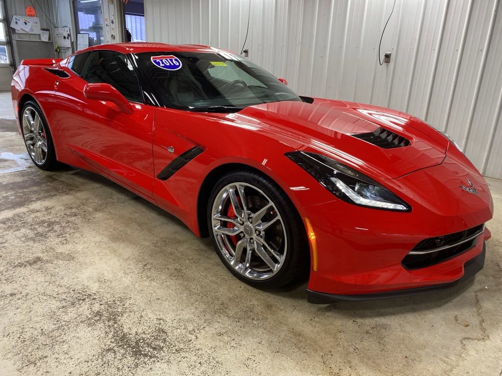 Used 2016 Chevrolet Corvette Stingray Coupe w/ 2LT Preferred Equipment Group RWD image 3