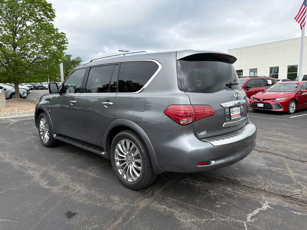 Used 2017 INFINITI QX80 4WD w/ Driver Assistance Package image 7