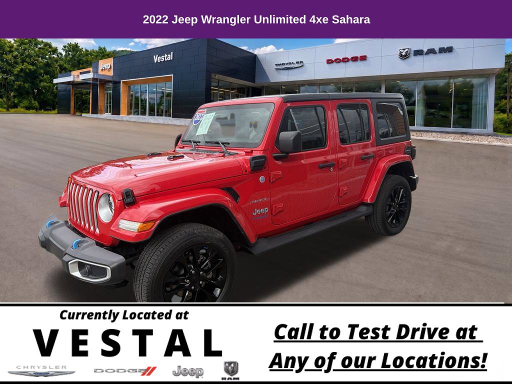 Used 2022 Jeep Wrangler Unlimited Sahara AWD/4WD image 10