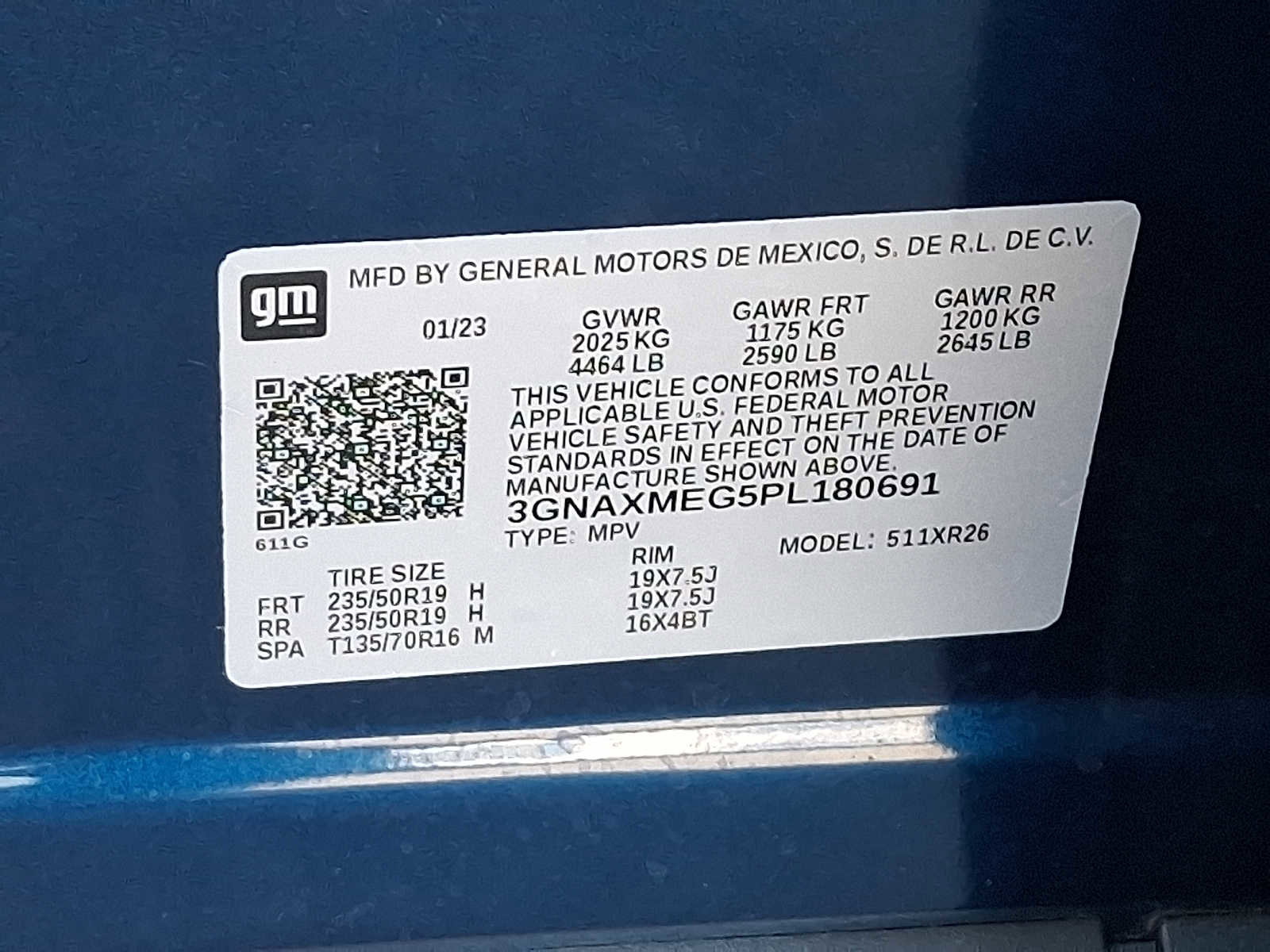 Certified 2023 Chevrolet Equinox RS w/ LPO, Floor Liner Package image 27