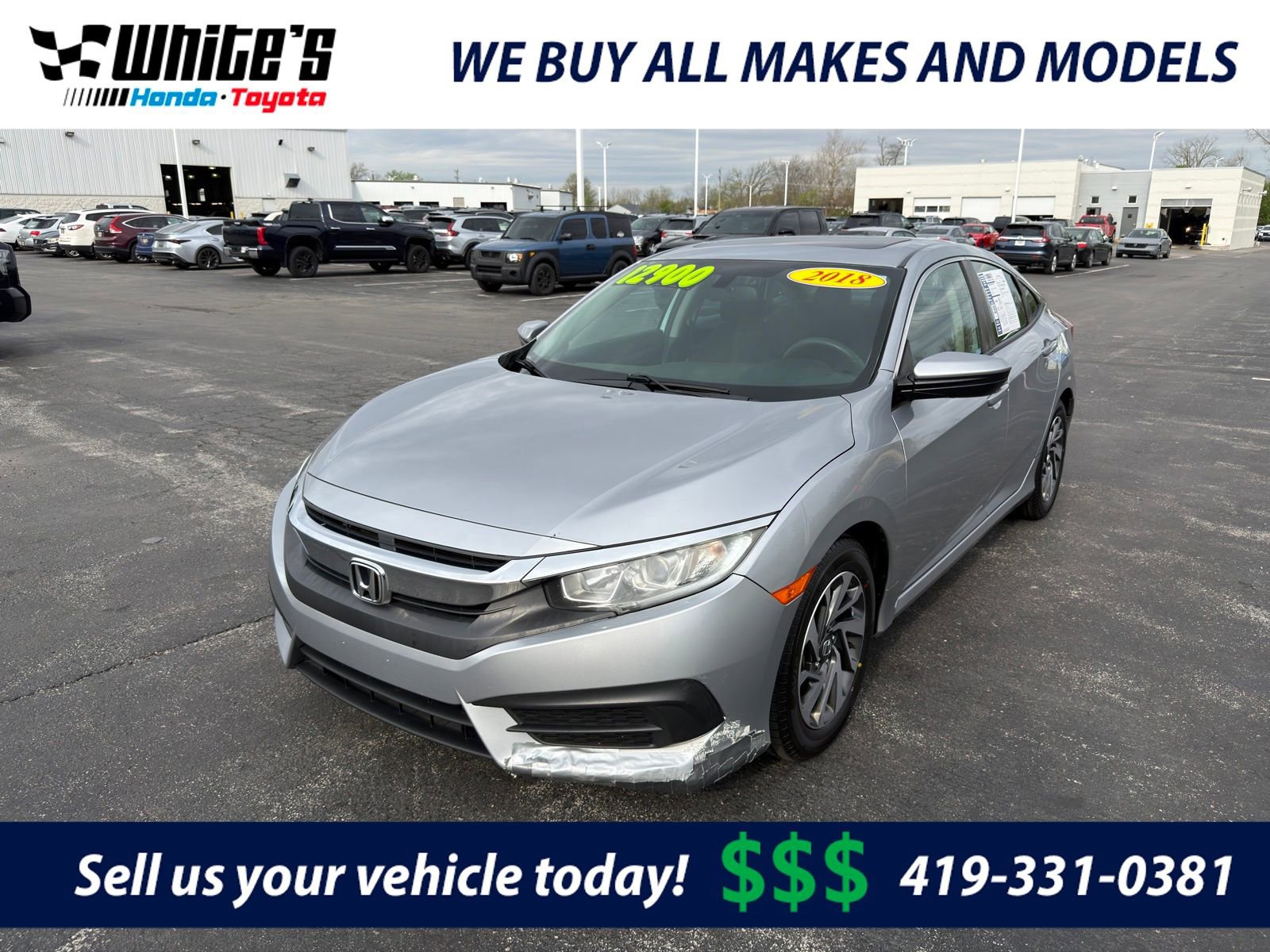 Used 2018 Honda Civic EX