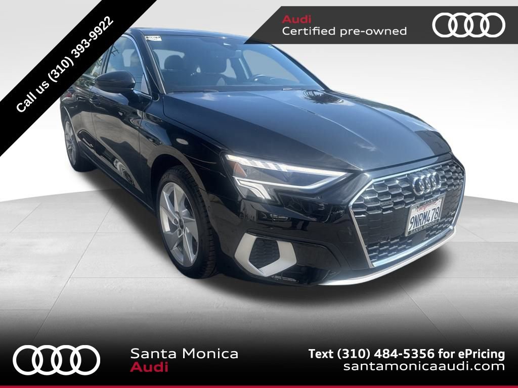Certified 2024 Audi A3 2.0T Premium w/ Convenience Package