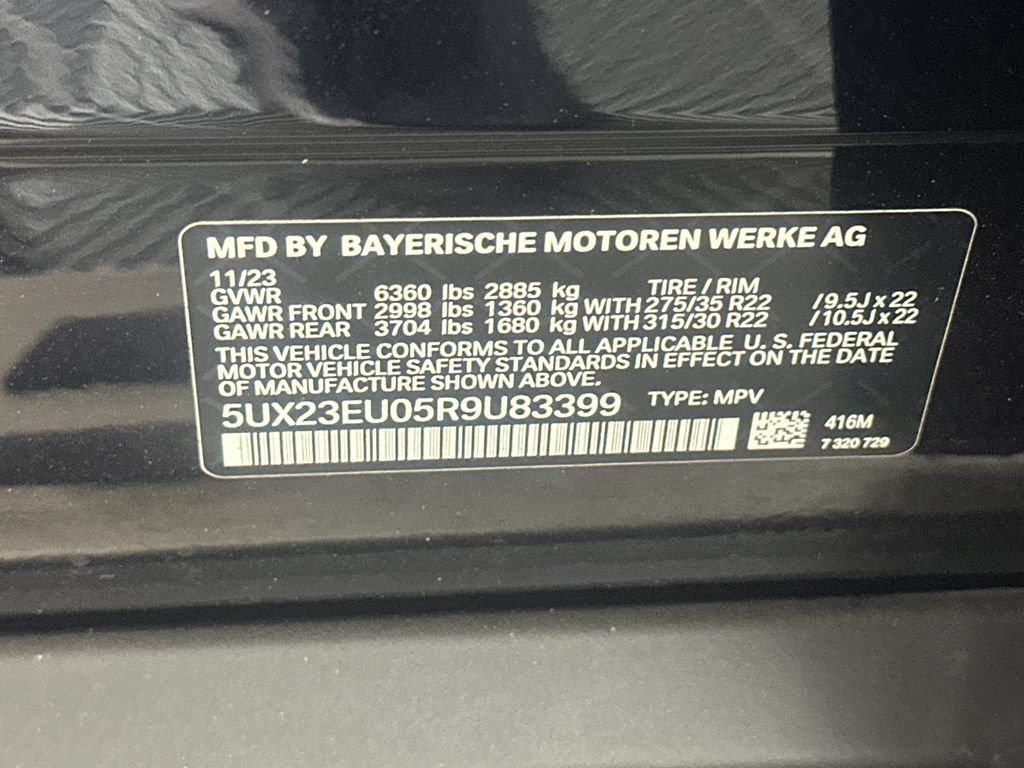 Used 2024 BMW X5 xDrive40i w/ Executive Package AWD/4WD image 9
