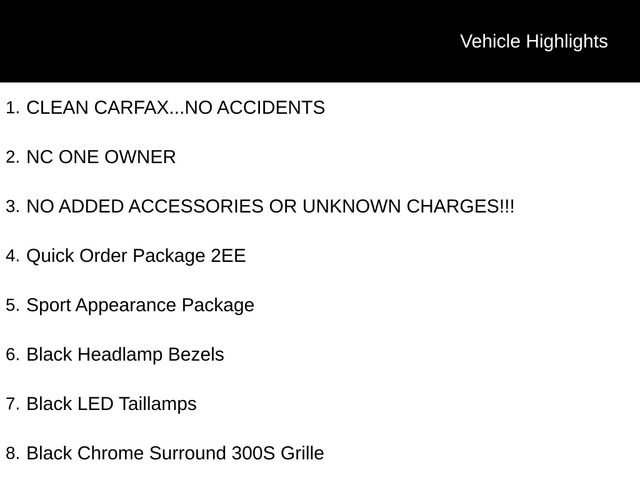 Used 2021 Chrysler 300 Touring w/ Sport Appearance Package RWD image 4