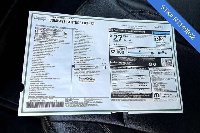 New 2024 Jeep Compass Latitude image 5