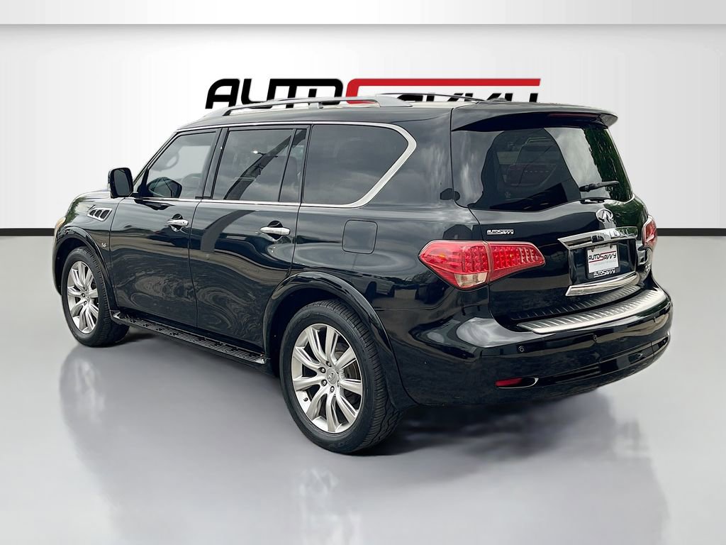 Used 2014 INFINITI QX80 4WD w/ Deluxe Touring Package image 5