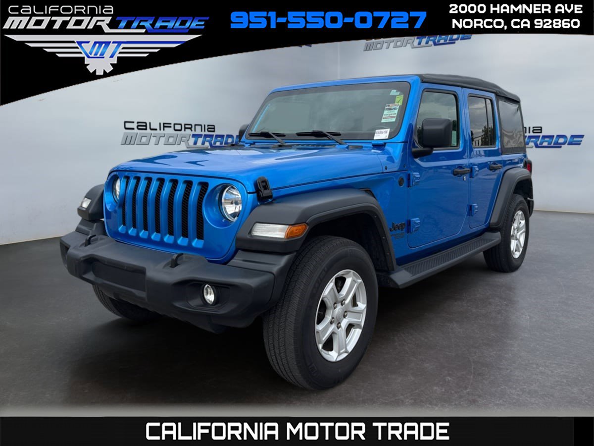 Used 2021 Jeep Wrangler Unlimited Sport image 1