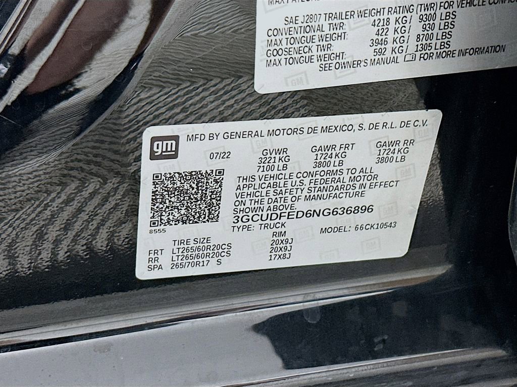 Used 2022 Chevrolet Silverado 1500 LT Trail Boss w/ LT Trail Boss Premium Package image 27