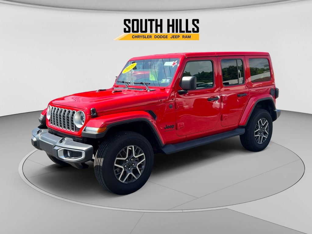 Used 2025 Jeep Wrangler Unlimited Sahara w/ Technology Group