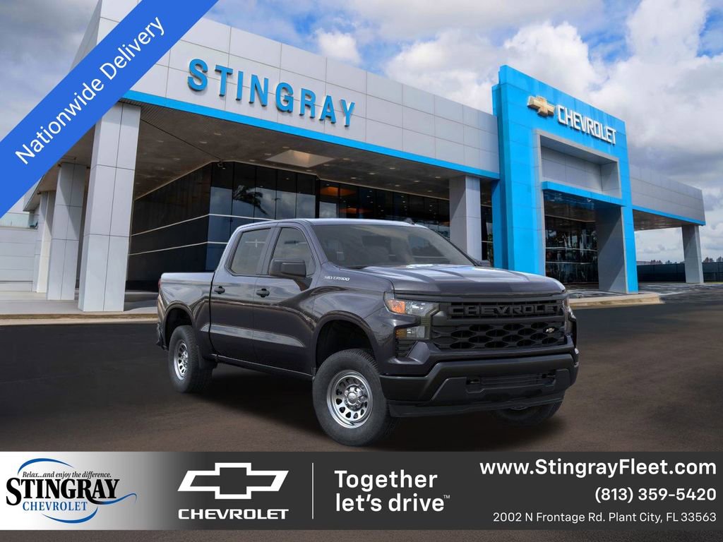 New 2024 Chevrolet Silverado 1500 W/T w/ Trailering Package image 1