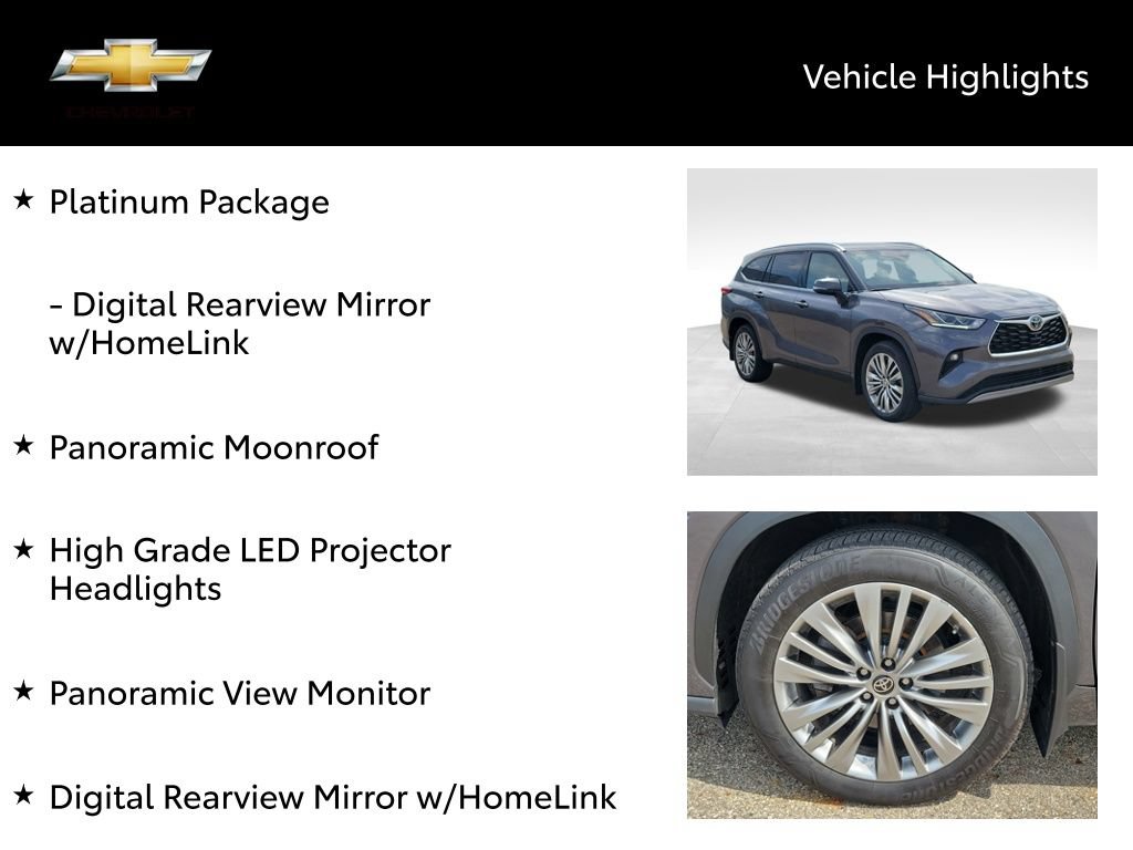 Used 2022 Toyota Highlander Platinum AWD/4WD image 18